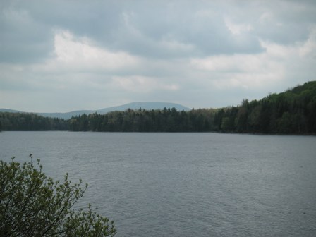 Mt. Snow from Grout Pond